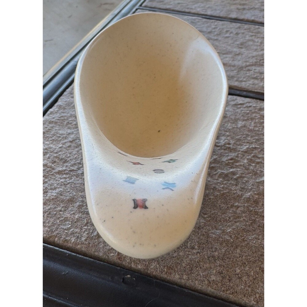 Metlox Gravy Boat California Confetti Poppytrail 10" MCM Vintage - Picture 4 of 9
